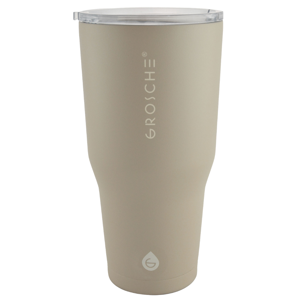 YUKON Insulated Travel Mug, Stainless Steel Coffee Tumbler with Slider Lid, 30oz