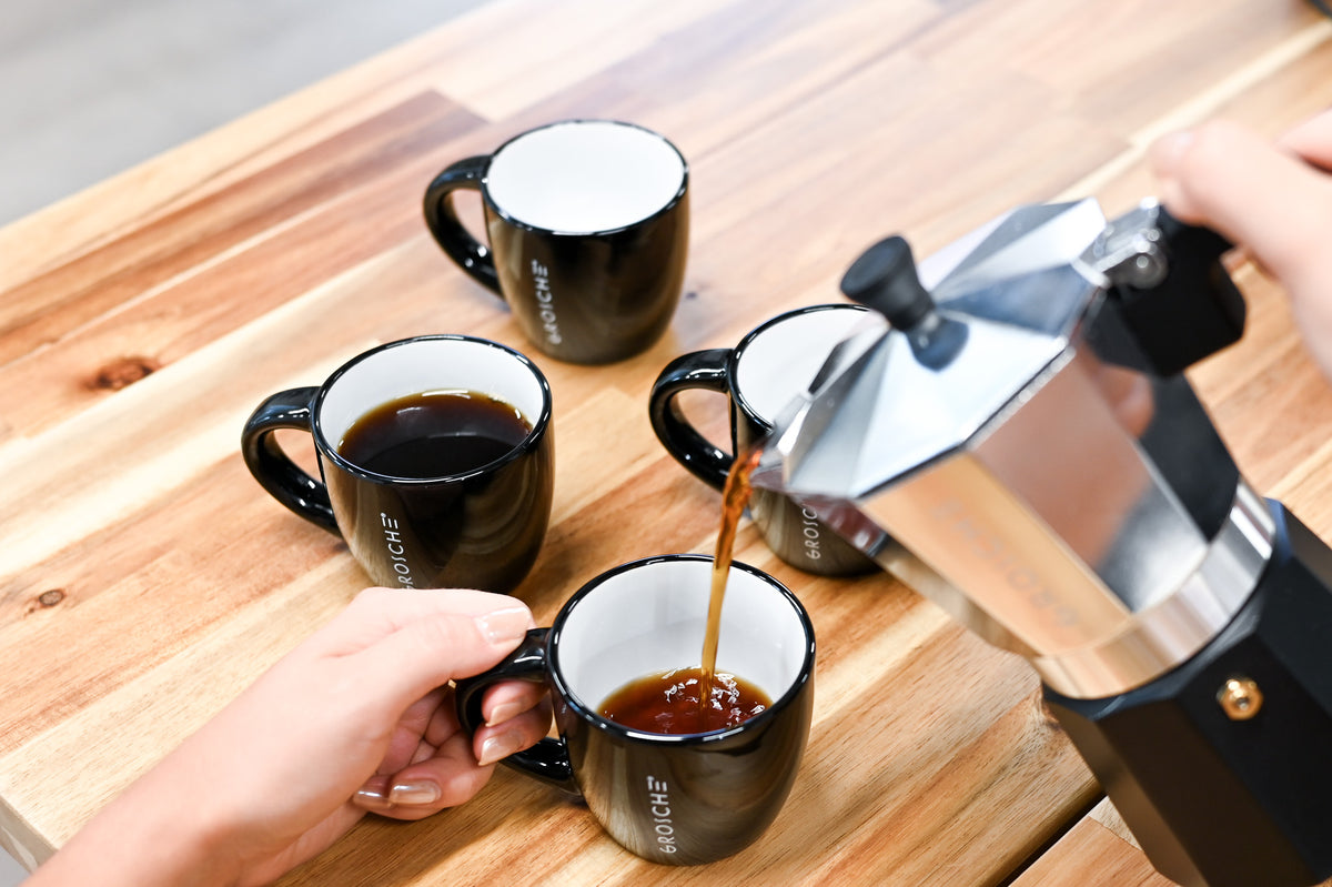 MILANO Gift Set - 6 Cup, Tuxedo & Porto Crema