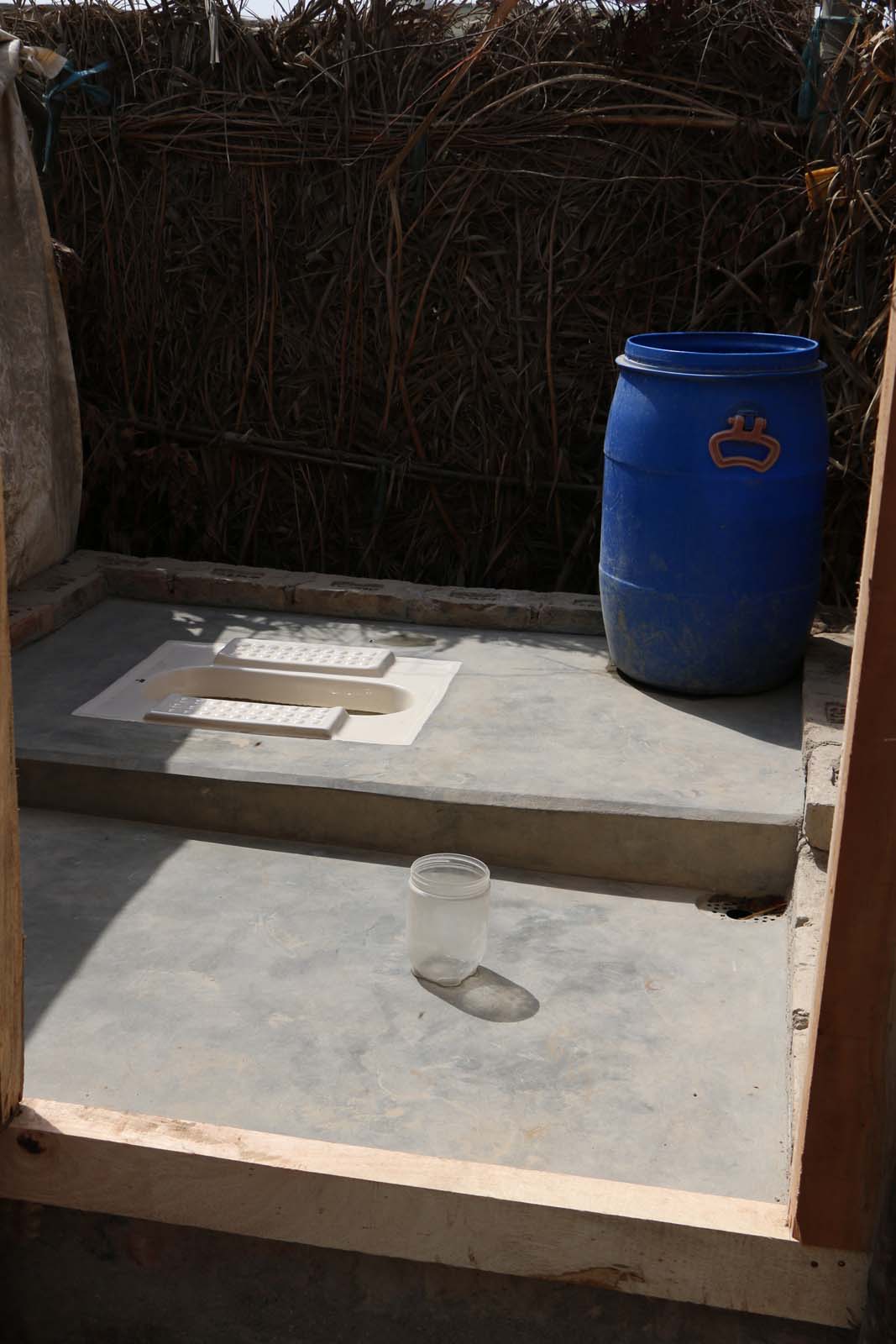 GROSCHE Safe Water project latrine construction give back product giving back