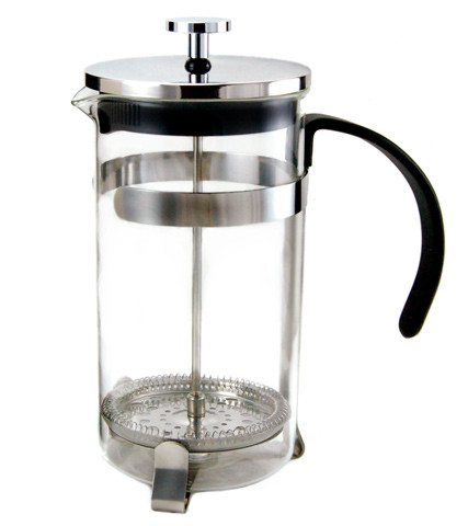 GROSCHE YORK Elegant Coffee and Tea Press | Side veiw empty