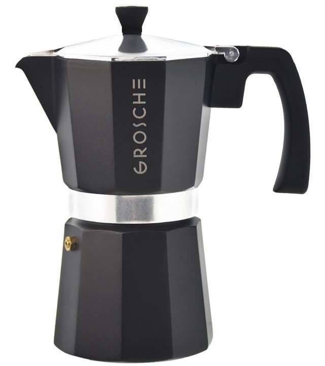 9 cup italian charcoal coffee pot espresso stovetop