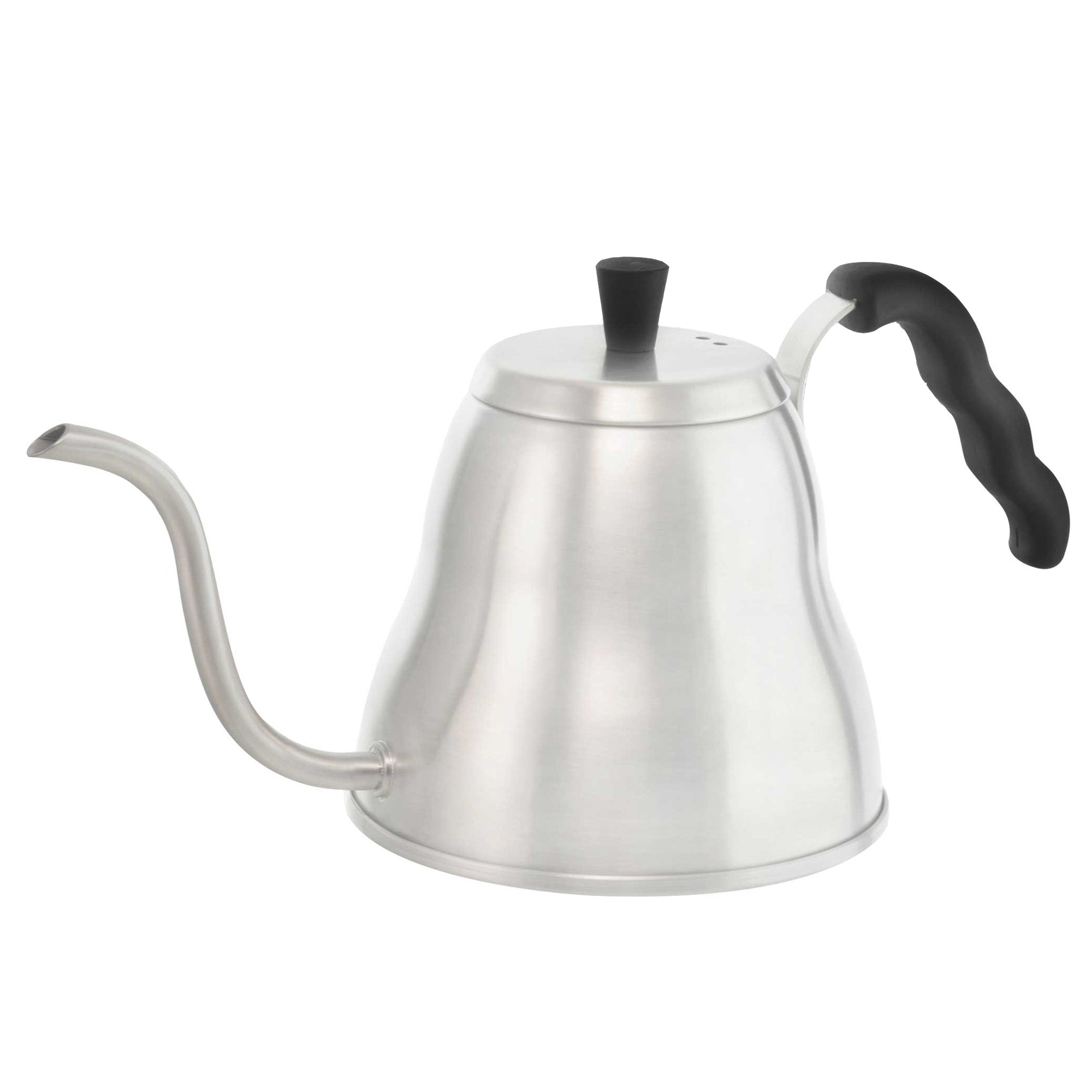 MARRAKESH Gooseneck Pour Over Stovetop Kettle - 34 fl. oz / 1000mL, Stainless Steel