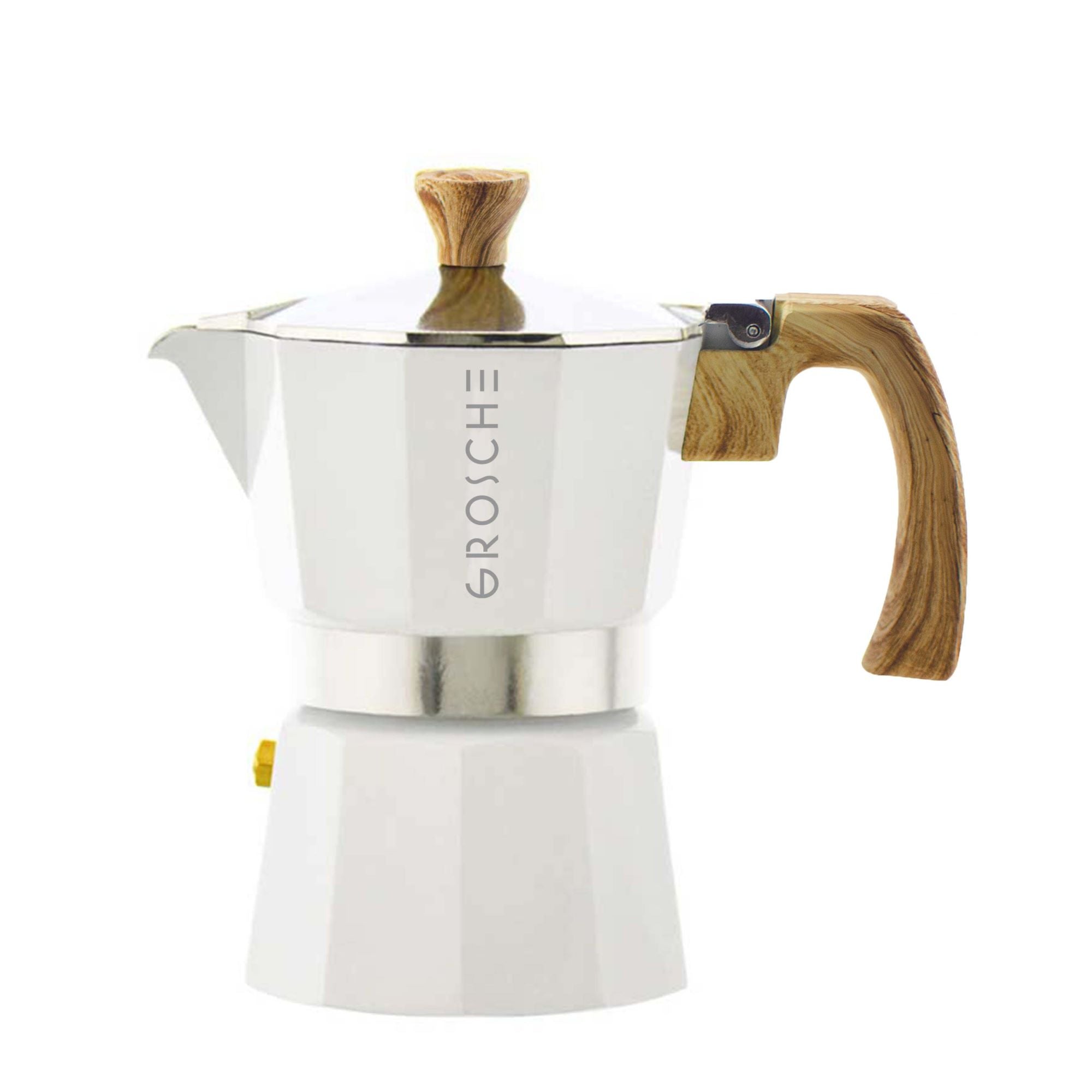 MILANO stovetop espresso maker, moka pot, italian moka pot, stovetop coffee maker, camping coffee maker