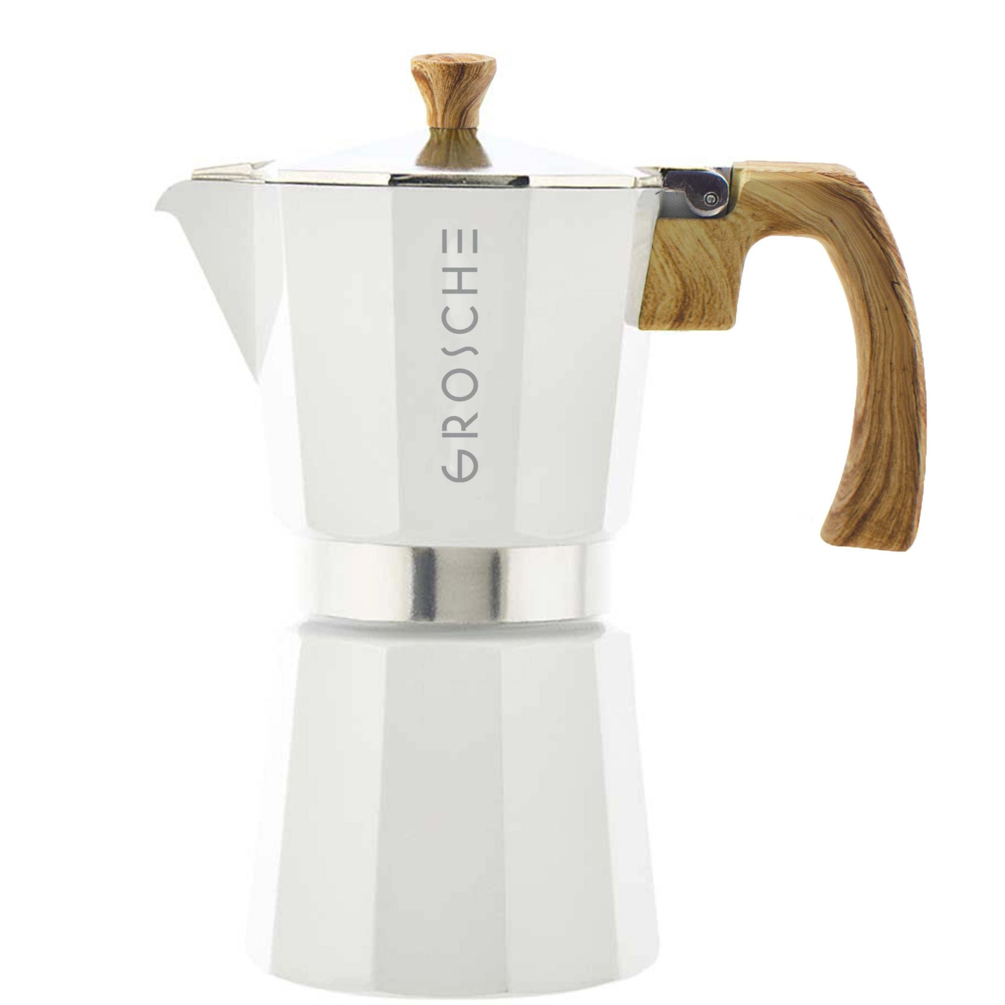 MILANO stovetop espresso maker, moka pot, italian moka pot, stovetop coffee maker, camping coffee maker