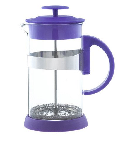 GROSCHE ZURICH Everyday Coffee Press | Purple side view empty