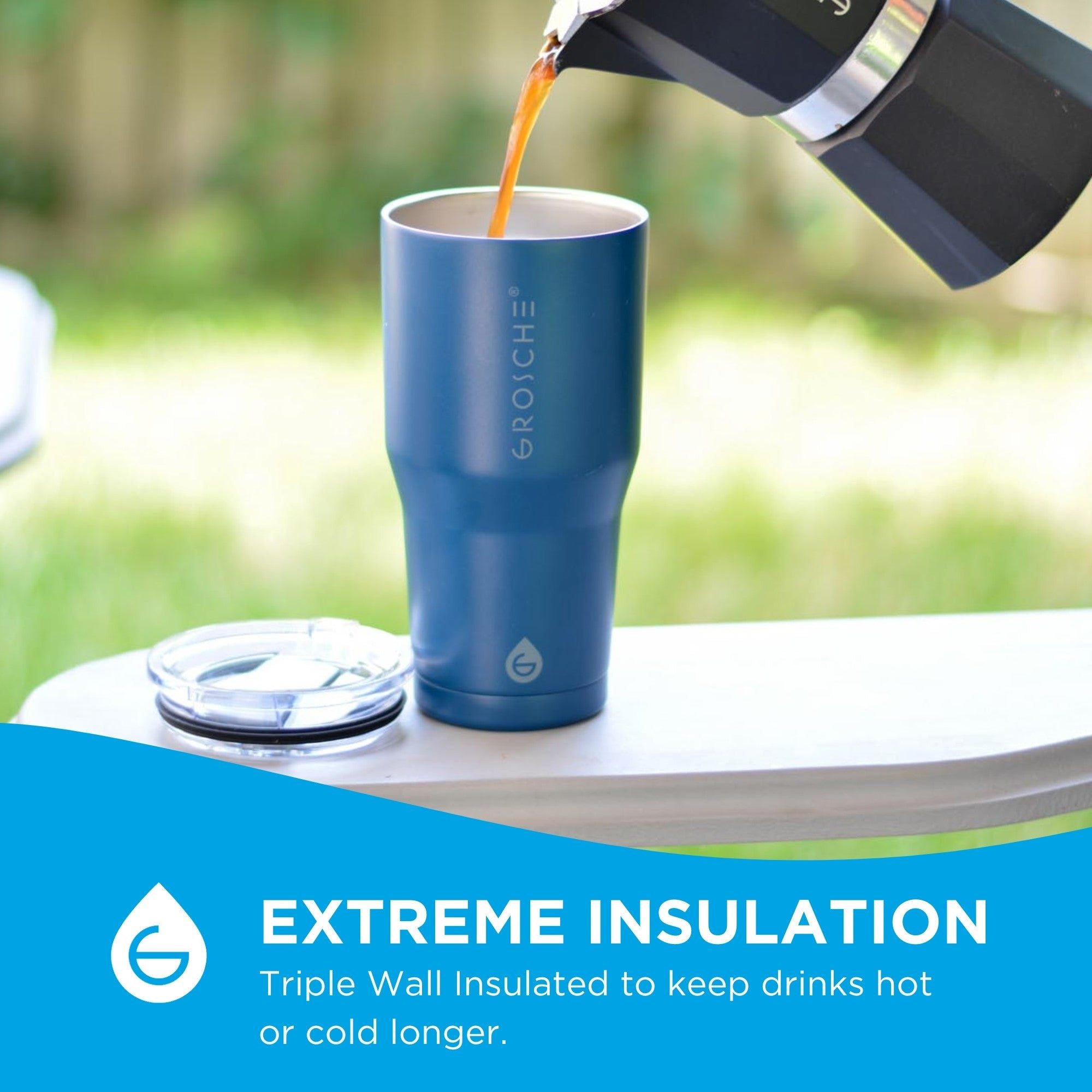 コカコーラ　ユーコン YUKON Insulated Travel Mug, 20oz - GROSCHE