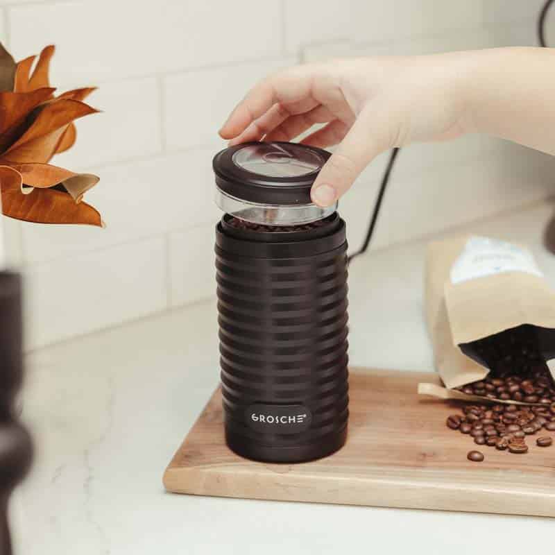 BREMEN BLADE Electric Blade Coffee Grinder, Compact Coffee Grinder