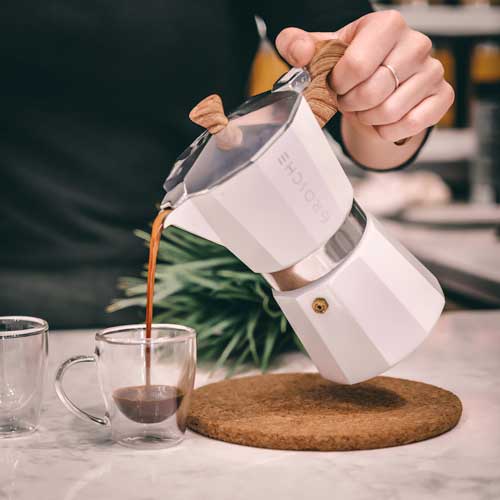 MILANO Italian Coffee Maker Stovetop Espresso Maker | GROSCHE