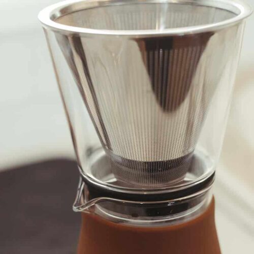 Coffee Dripper: GROSCHE Seattle Pour Over Coffee Maker - Grey
