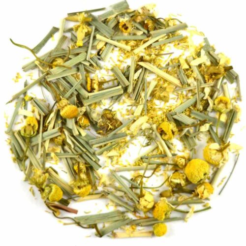 chamomile tea lemongrass tea for resting wellness tea sleep