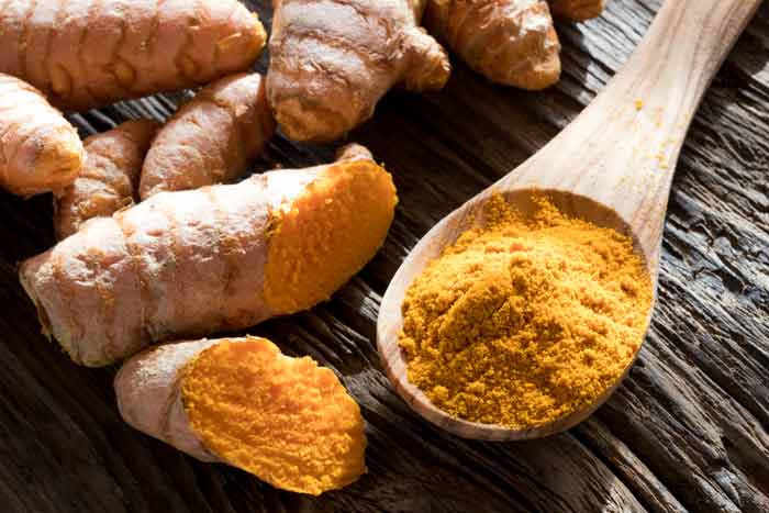 turmeric root indian spice