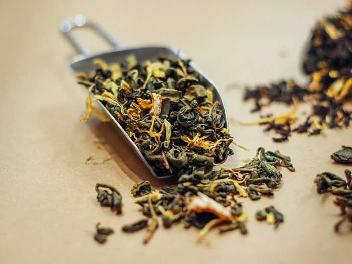 green ceylon tea grosche