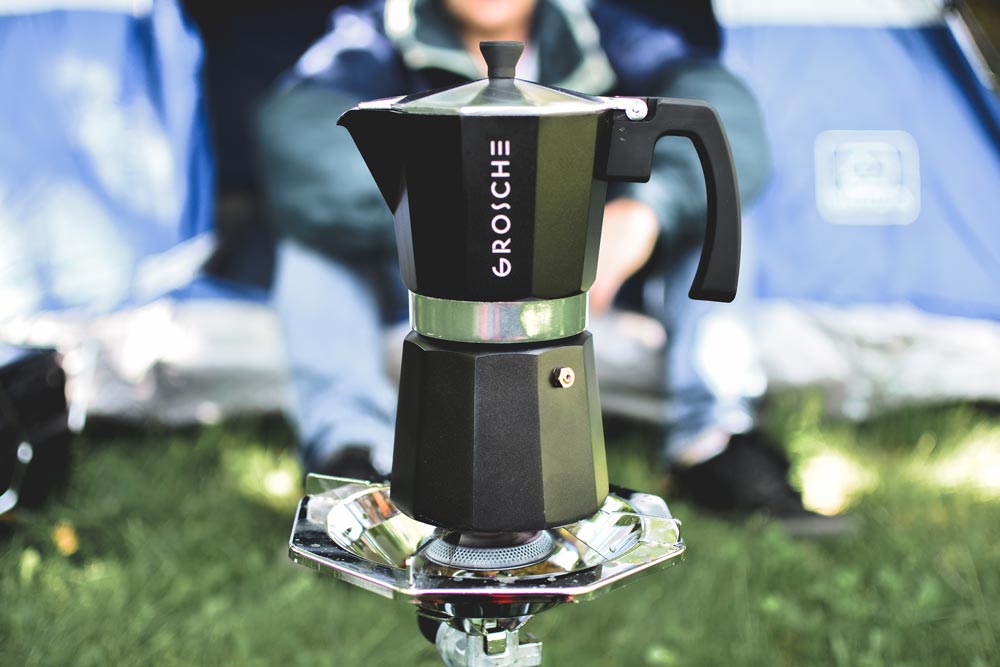 Camp stove coffee pot sale