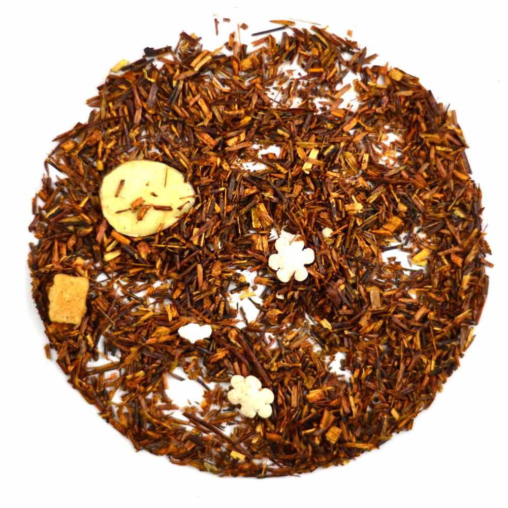 nutcracker rooibos loose leaf tea caffeine free herbal tea