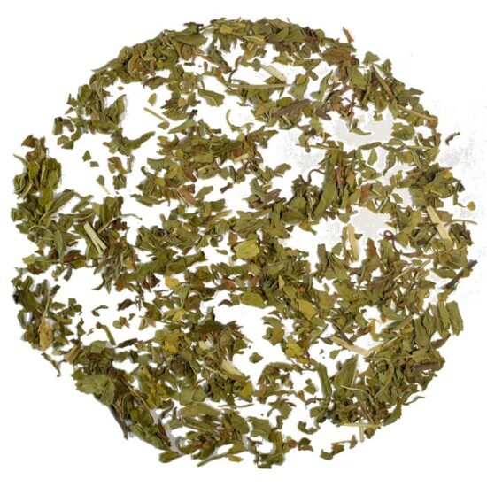 spearmint herbal loose leaf tea product photo