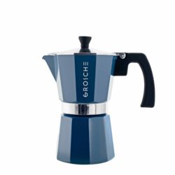 GROSCHE Milano blue Stovetop espresso maker moka pot coffee maker