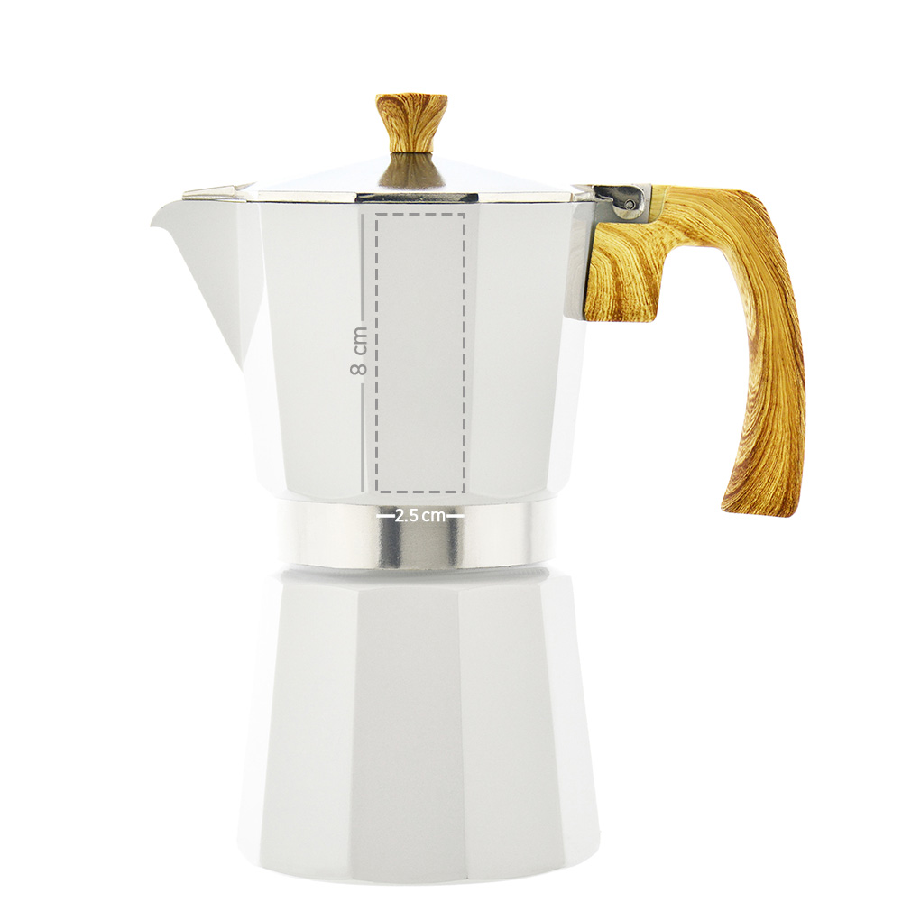 GROSCHE Milano Moka Pot | Stovetop Espresso Percolator & Coffee Maker –  Portable, Ideal for Home and Camping