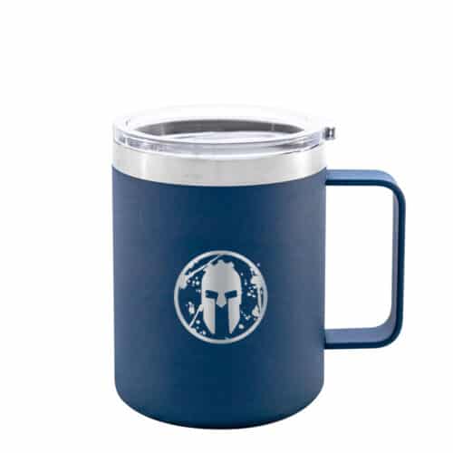 Spartan race travel mug, Spartan gear, Everest Blue