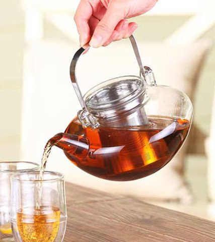 GROSCHE TUSCANY Tea Infuser Pot lifestyle